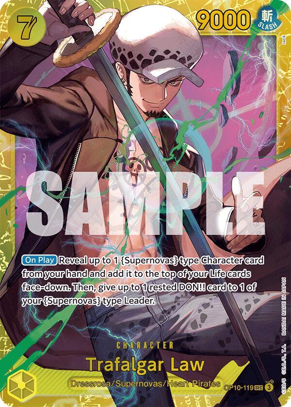 Trafalgar Law OP10-119 – Royal Blood | One Piece TCG