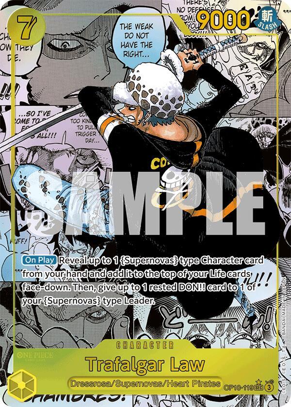 Trafalgar Law Manga Rare OP10-119 – Royal Blood | One Piece TCG