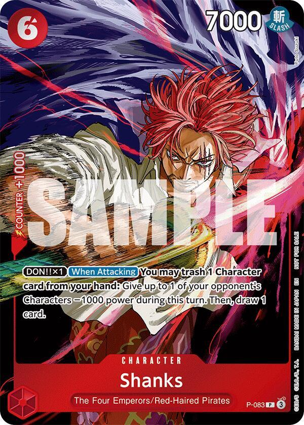 Shanks Event Pack Vol. 6 P-083 | One Piece TCG