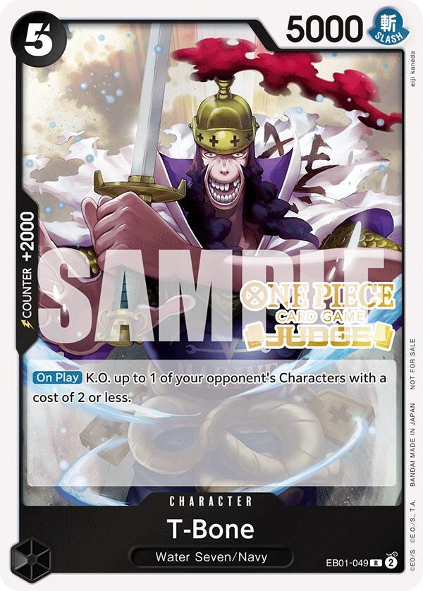 T-Bone Judge Pack Vol. 5 EB01-049 | One Piece TCG
