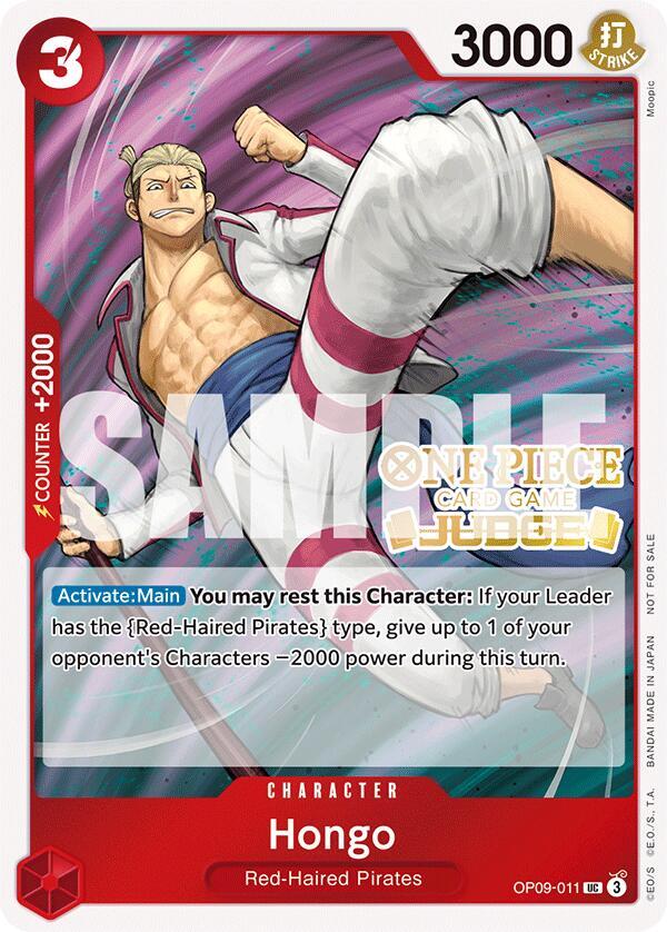 Hongo Judge Pack Vol. 5 OP09-011 | One Piece TCG