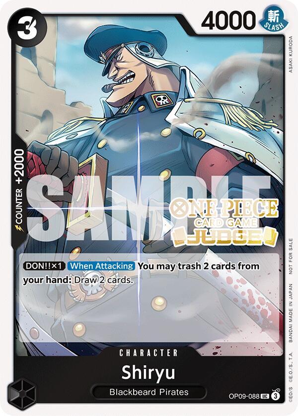 Shiryu Judge Pack Vol. 5 OP09-088 | One Piece TCG