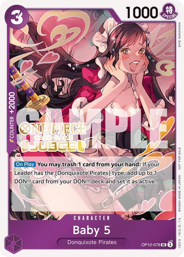 Baby 5 Judge Pack Vol. 5 OP10-076 | One Piece TCG