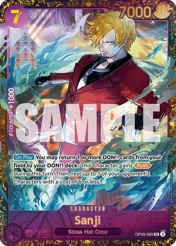 Sanji Championship 25-26 Regionals Season 1 2025-2026 OP09-065 | One Piece TCG