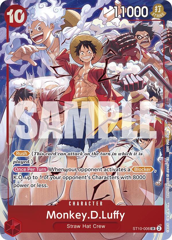Monkey.D.Luffy (One Piece Day Dallas 2025) Promotional Card 2025 ST10-006 | One Piece TCG