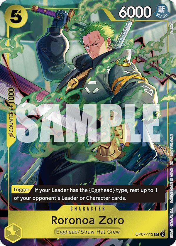 Roronoa Zoro (One Piece Day Dallas 2025) Promotional Card 2025 OP07-113 | One Piece TCG