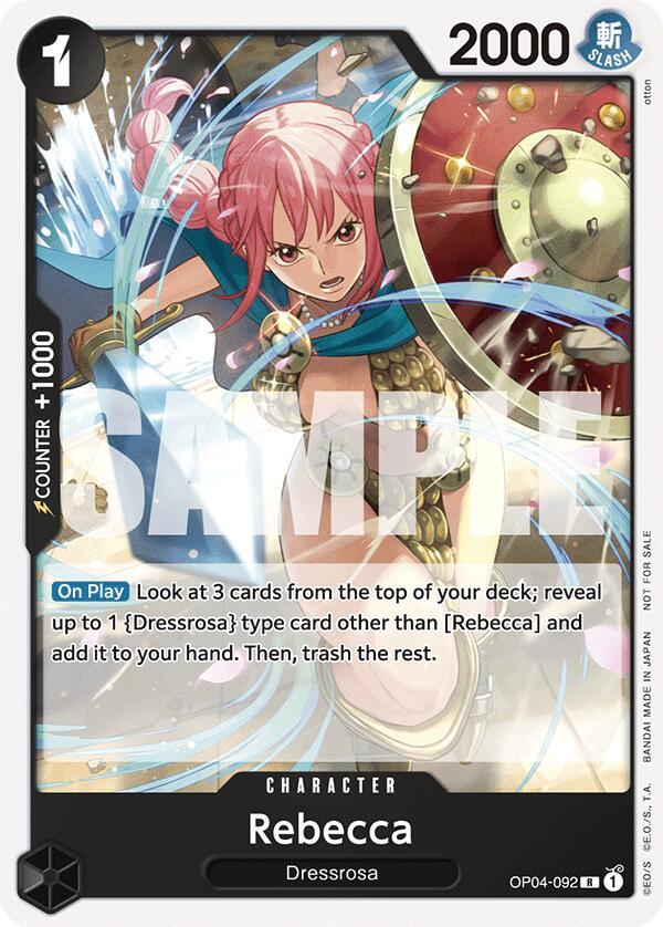 Rebecca Tournament Pack 2025 Vol. 2 OP04-092 | One Piece TCG