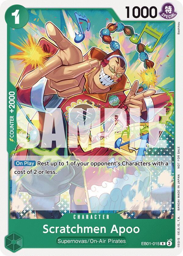 Scratchmen Apoo Tournament Pack 2025 Vol. 2 EB01-015 | One Piece TCG