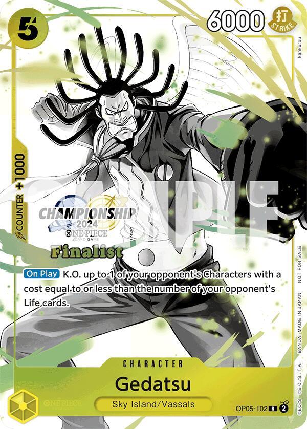 Gedatsu Championship 2024 Finalist Card Set Vol. 2 OP05-102 | One Piece TCG