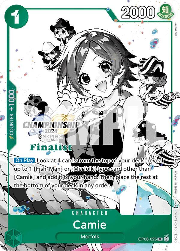 Camie Championship 2024 Finalist Card Set Vol. 2 OP06-025 | One Piece TCG