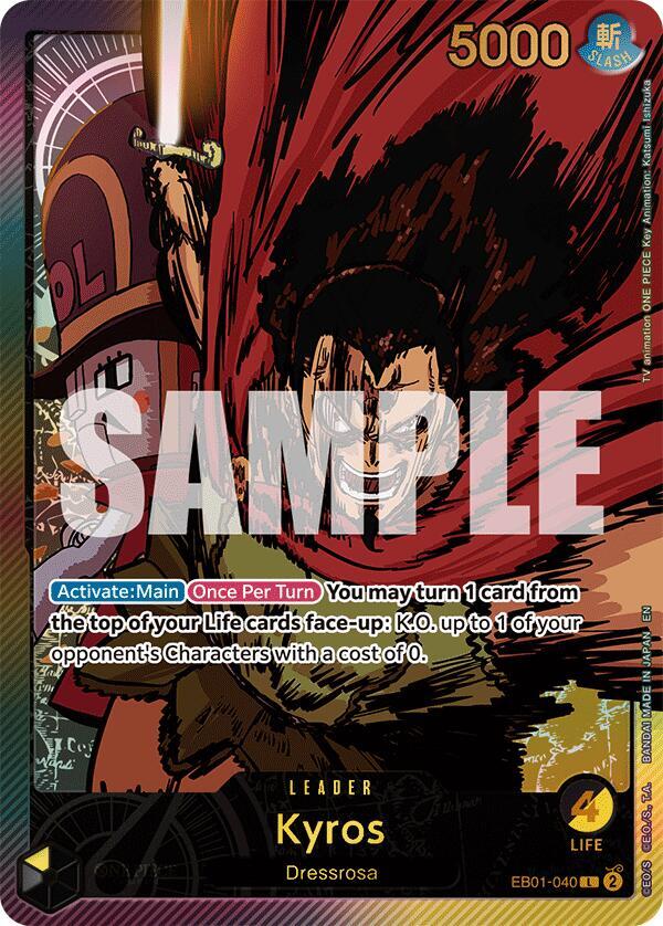 Kyros SP EB01-040 – Anime 25th Collection | One Piece TCG
