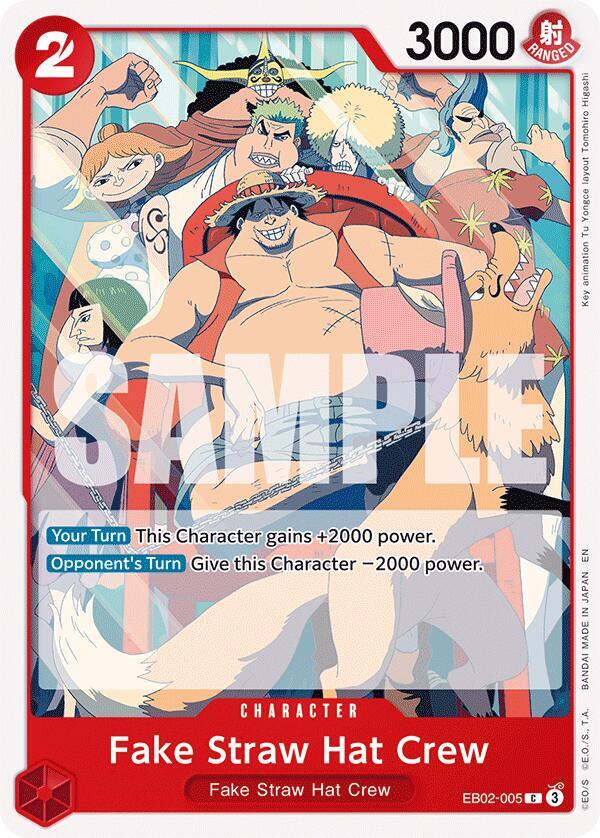 Fake Straw Hat Crew EB02-005 – Anime 25th Collection | One Piece TCG