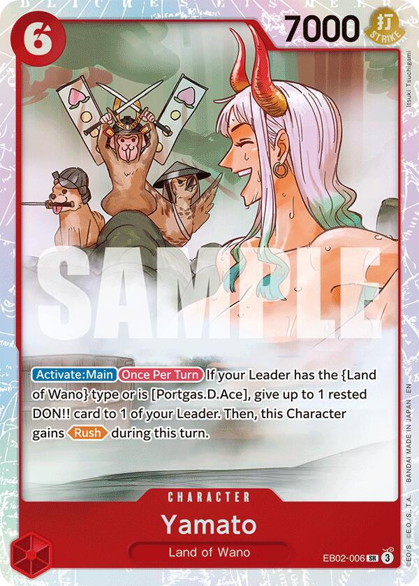 Yamato EB02-006 – Anime 25th Collection | One Piece TCG