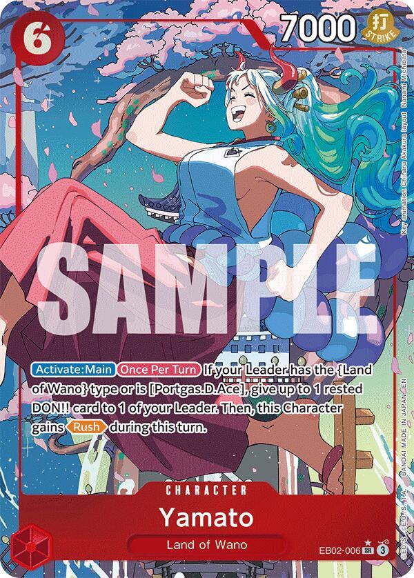 Yamato Alternate Art EB02-006 – Anime 25th Collection | One Piece TCG