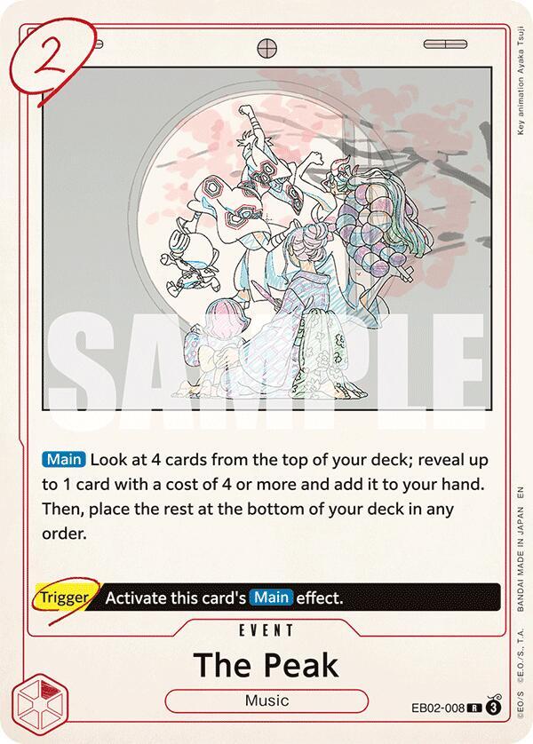 The Peak EB02-008 – Anime 25th Collection | One Piece TCG
