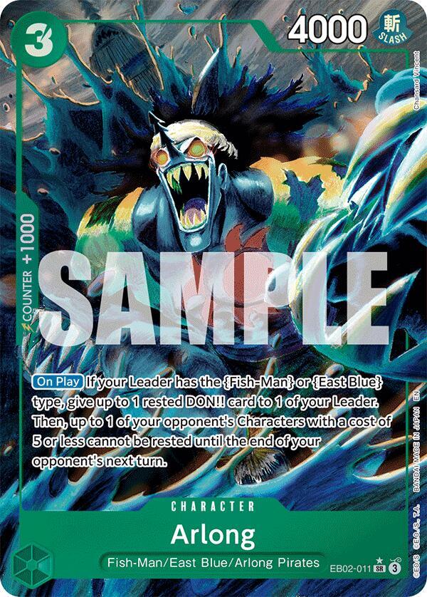Arlong Alternate Art EB02-011 – Anime 25th Collection | One Piece TCG