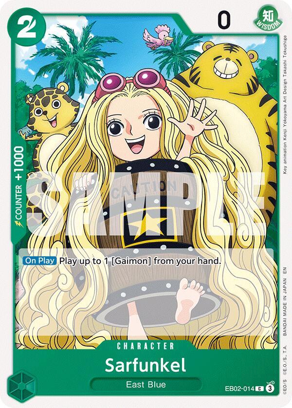 Sarfunkel EB02-014 – Anime 25th Collection | One Piece TCG