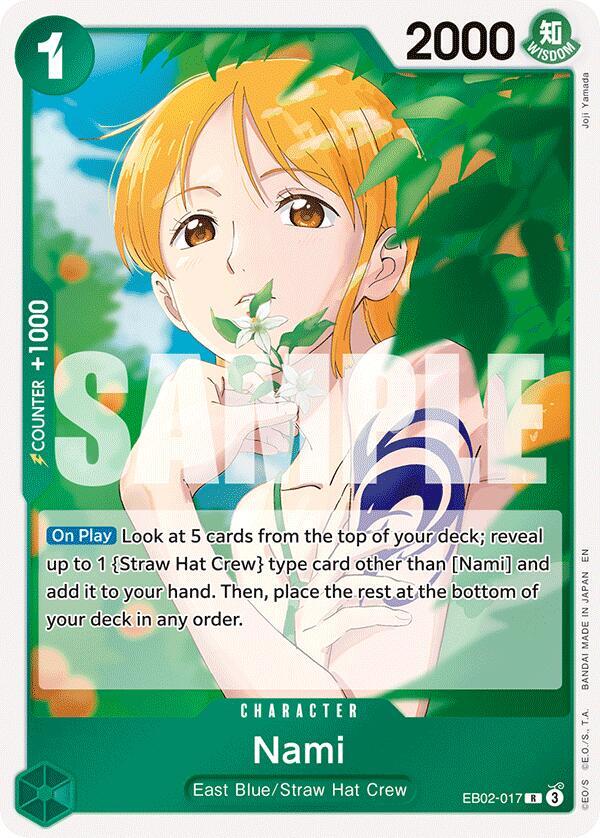 Nami EB02-017 – Anime 25th Collection | One Piece TCG