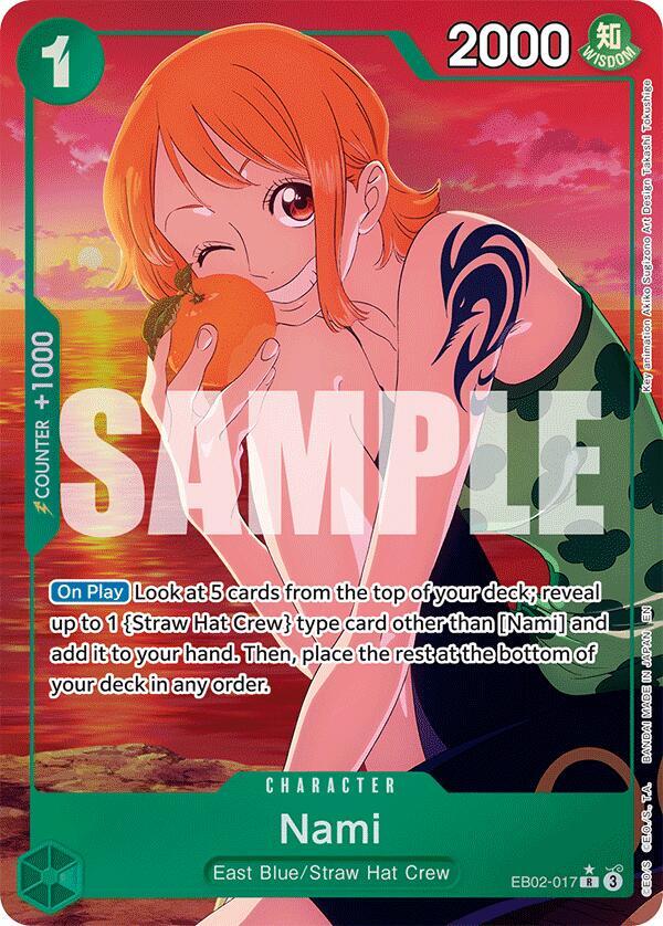 Nami Alternate Art EB02-017 – Anime 25th Collection | One Piece TCG