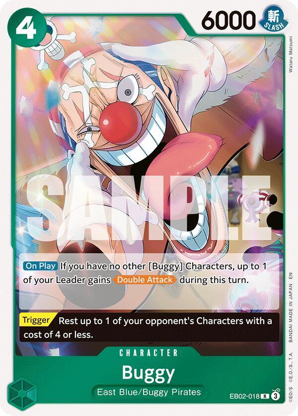 Buggy EB02-018 – Anime 25th Collection | One Piece TCG