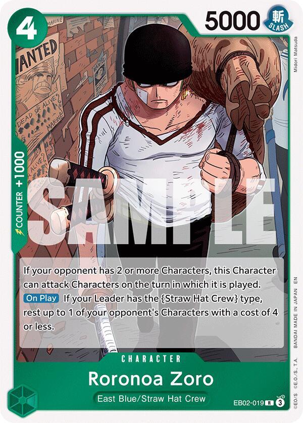 Roronoa Zoro EB02-019 – Anime 25th Collection | One Piece TCG