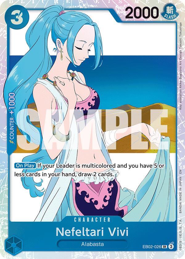 Nefeltari Vivi EB02-026 – Anime 25th Collection | One Piece TCG