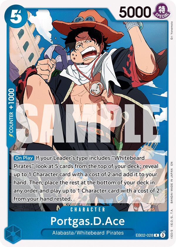 Portgas.D.Ace EB02-028 – Anime 25th Collection | One Piece TCG