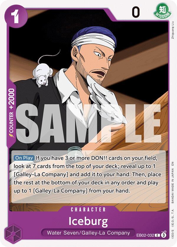 Iceburg EB02-032 – Anime 25th Collection | One Piece TCG