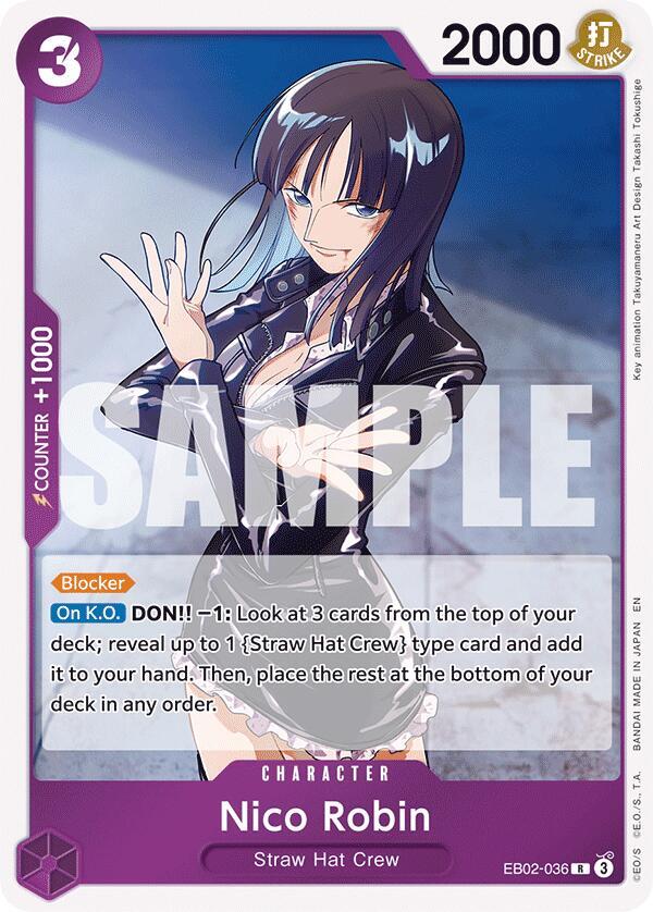 Nico Robin EB02-036 – Anime 25th Collection | One Piece TCG