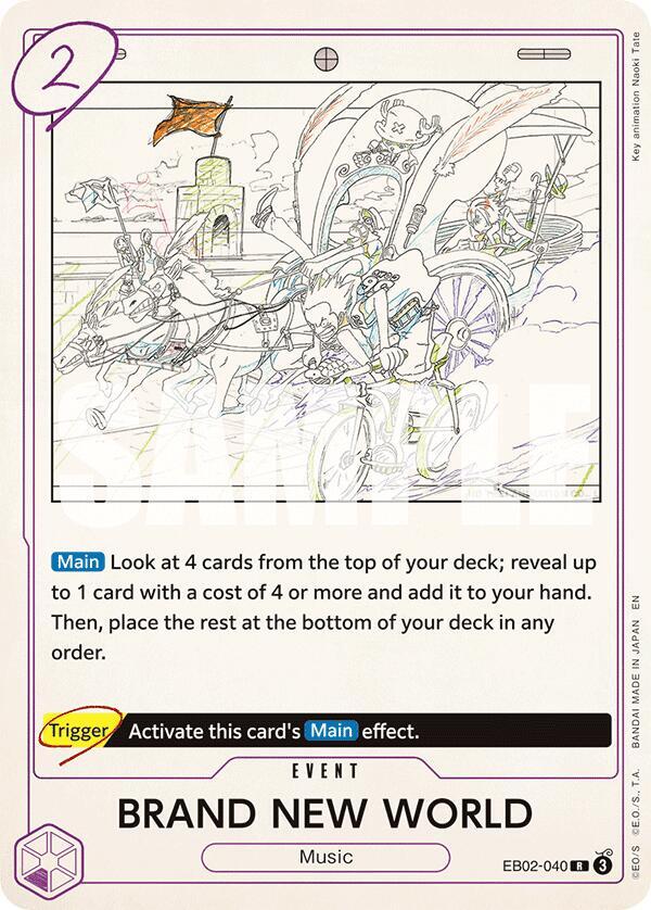 BRAND NEW WORLD EB02-040 – Anime 25th Collection | One Piece TCG