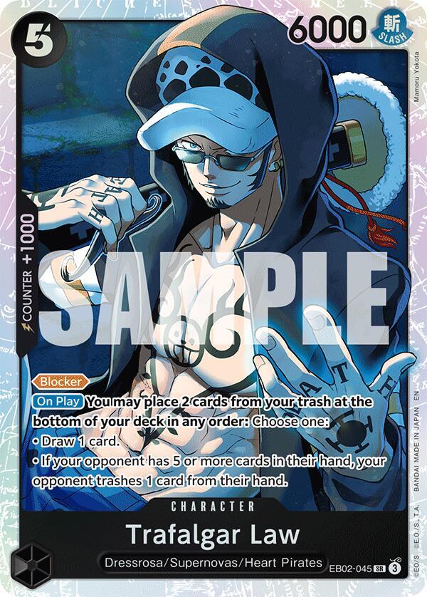 Trafalgar Law EB02-045 – Anime 25th Collection | One Piece TCG