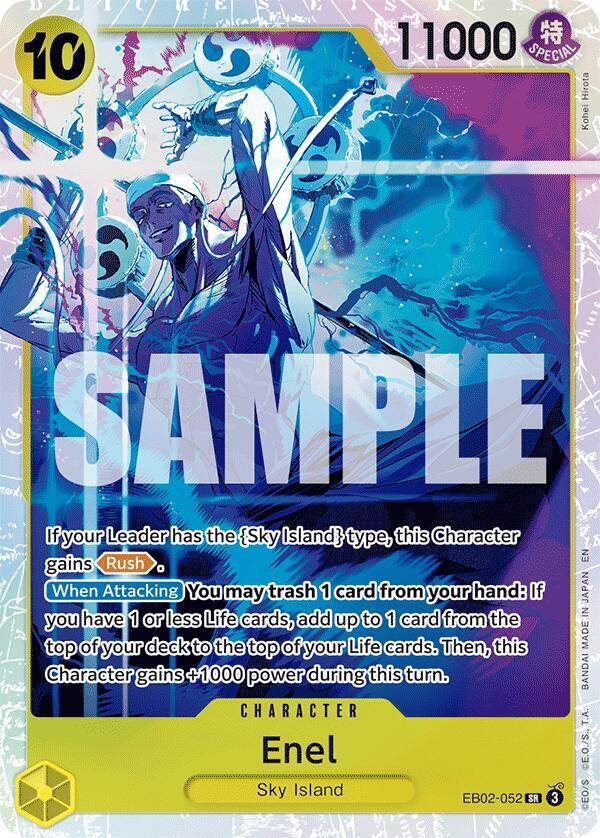 Enel EB02-052 – Anime 25th Collection | One Piece TCG