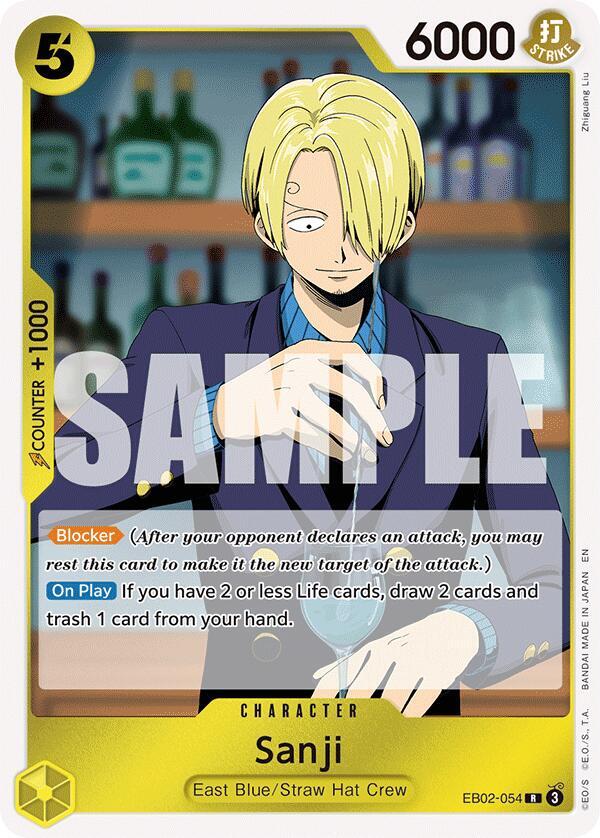 Sanji EB02-054 – Anime 25th Collection | One Piece TCG