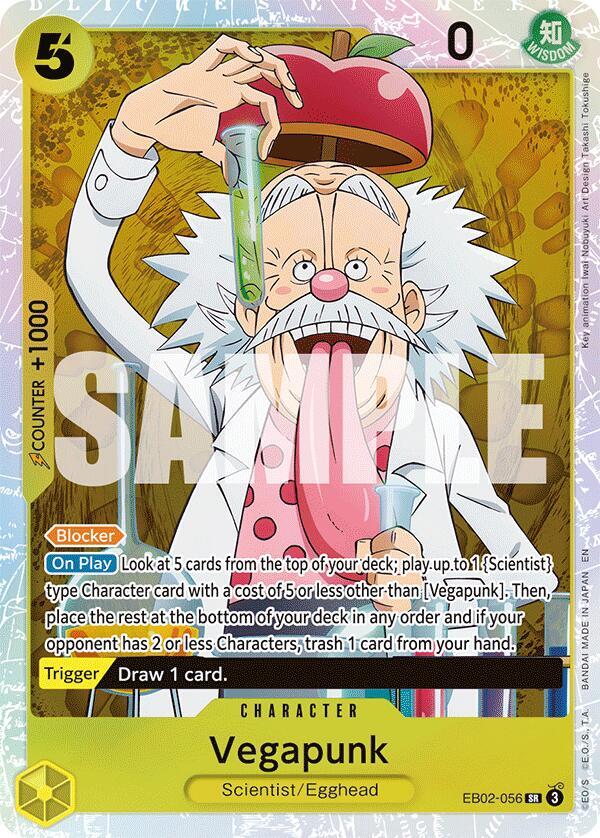 Vegapunk EB02-056 – Anime 25th Collection | One Piece TCG