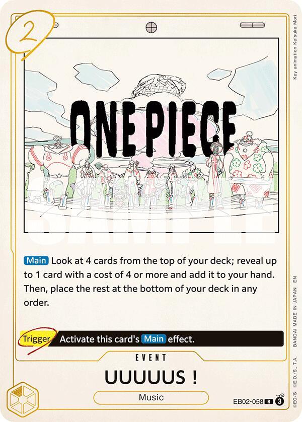 UUUUUS! EB02-058 – Anime 25th Collection | One Piece TCG