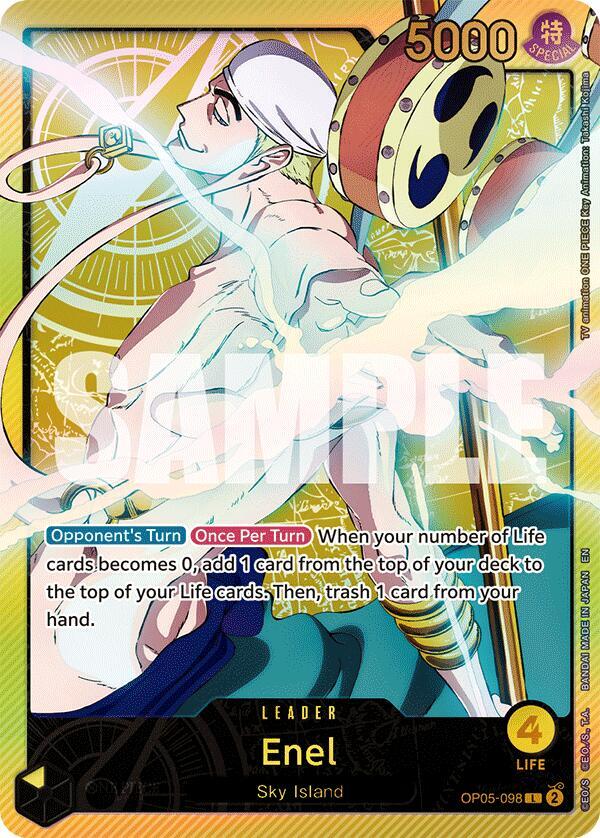 Enel SP OP05-098 – Anime 25th Collection | One Piece TCG