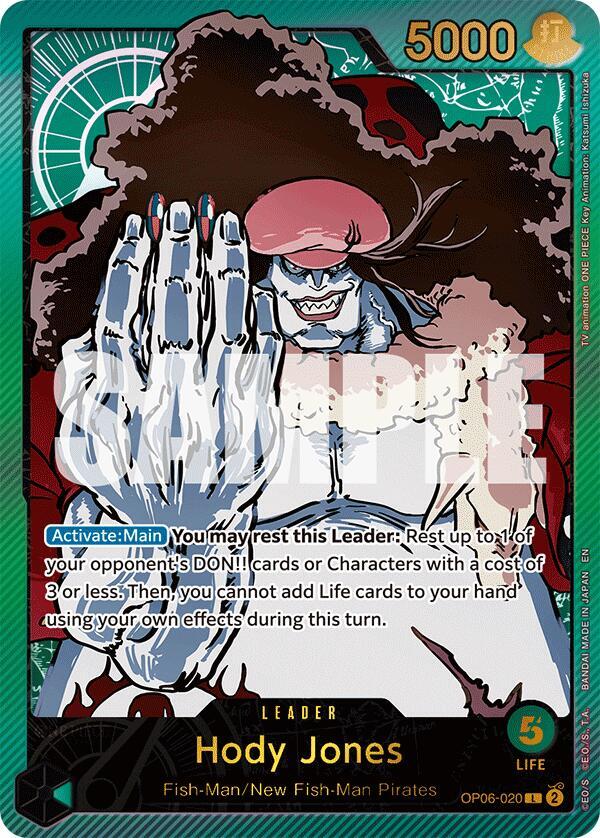Hody Jones SP OP06-020 – Anime 25th Collection | One Piece TCG