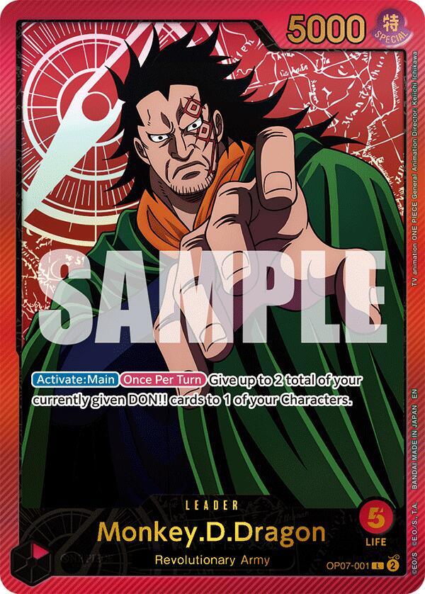 Monkey.D.Dragon SP OP07-001 – Anime 25th Collection | One Piece TCG