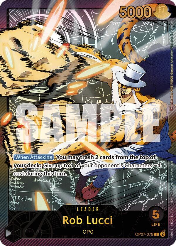 Rob Lucci SP OP07-079 – Anime 25th Collection | One Piece TCG