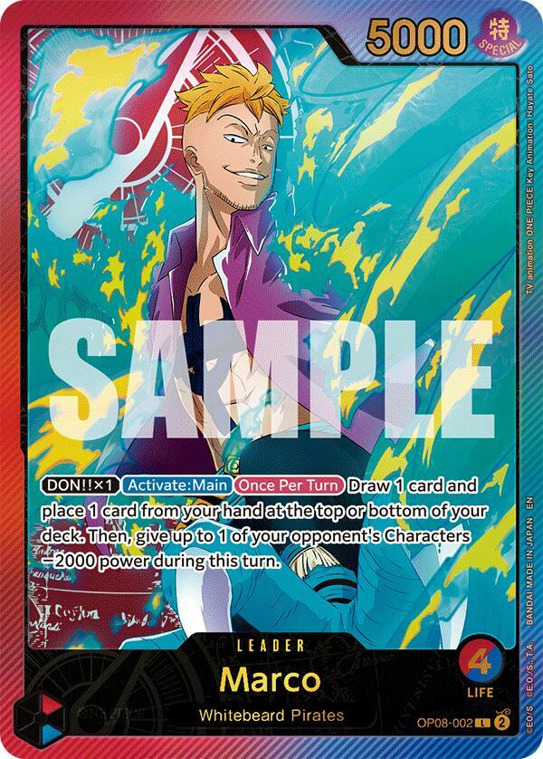 Marco SP OP08-002 – Anime 25th Collection | One Piece TCG