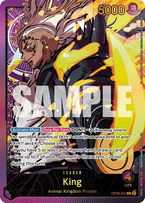 King SP OP08-057 – Anime 25th Collection | One Piece TCG