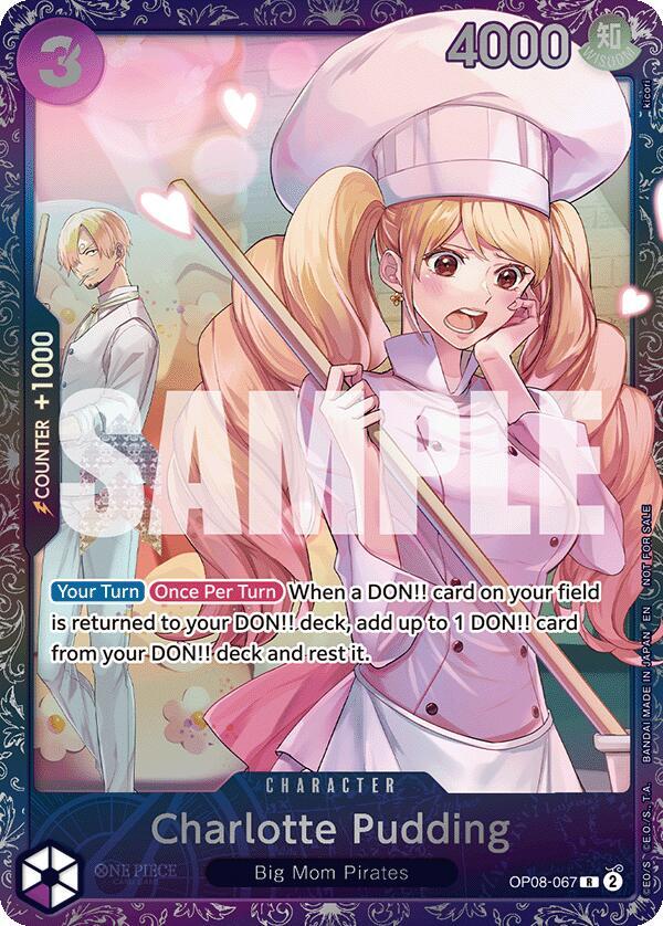 Charlotte Pudding Treasure Cup 2025 OP08-067 | One Piece TCG