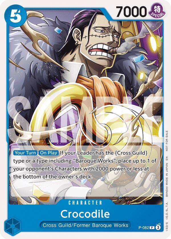 Crocodile (Store 2-on-2 Battle 2025) Promotional Card 2025 P-082 | One Piece TCG