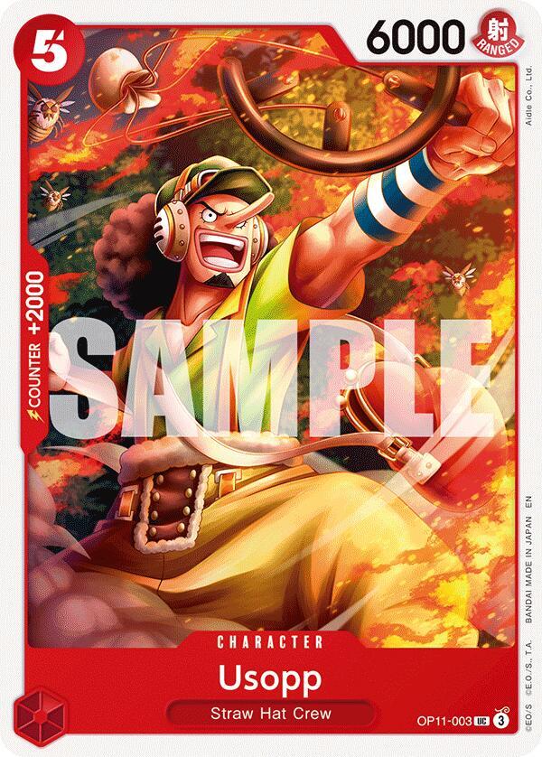 Usopp OP11-003 – A Fist of Divine Speed | One Piece TCG