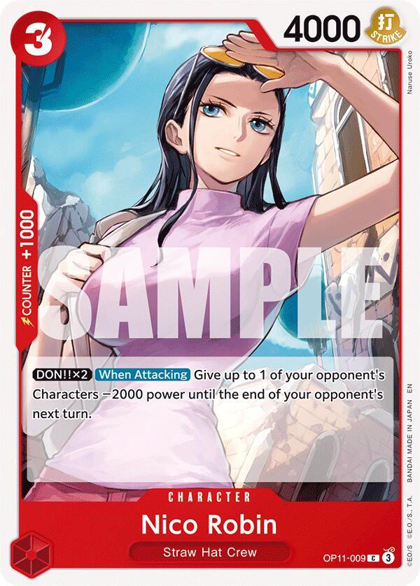 Nico Robin OP11-009 – A Fist of Divine Speed | One Piece TCG