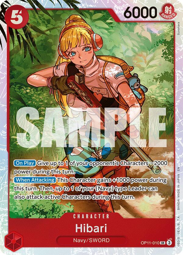 Hibari OP11-010 – A Fist of Divine Speed | One Piece TCG