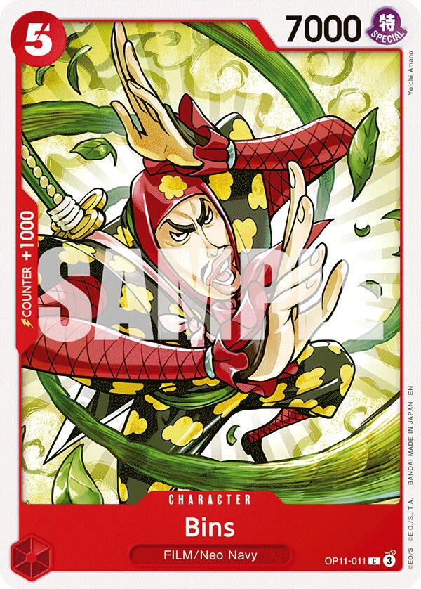 Bins OP11-011 – A Fist of Divine Speed | One Piece TCG