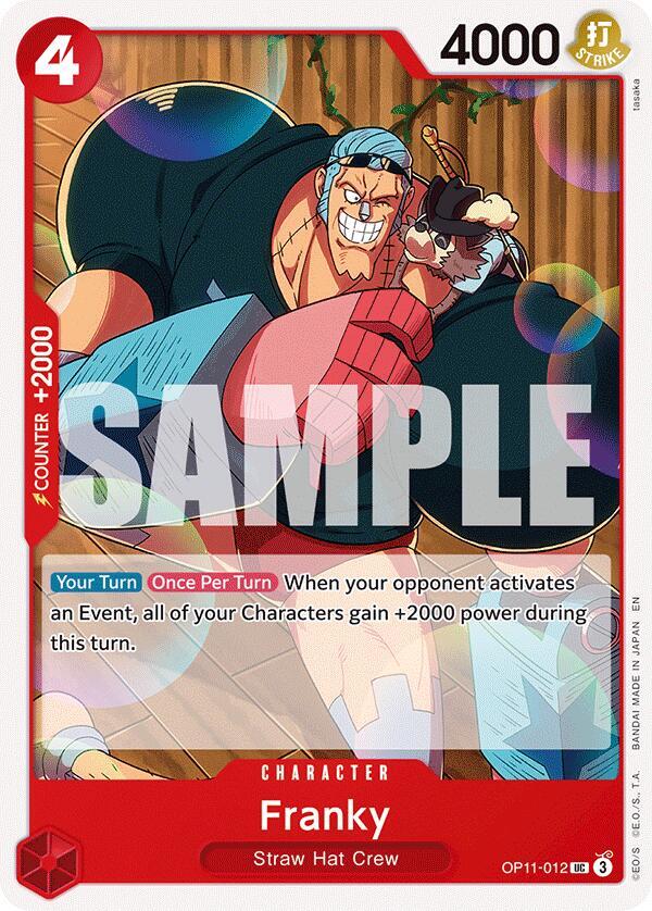 Franky OP11-012 – A Fist of Divine Speed | One Piece TCG