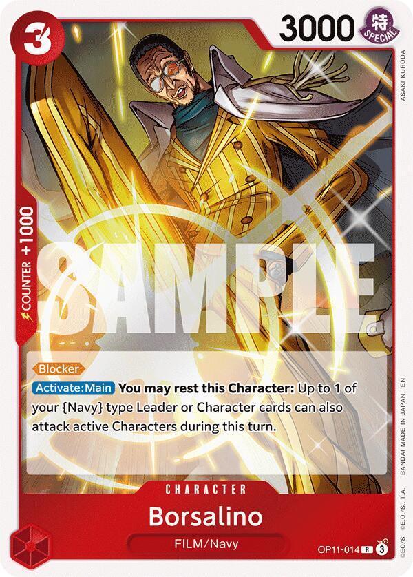 Borsalino OP11-014 – A Fist of Divine Speed | One Piece TCG