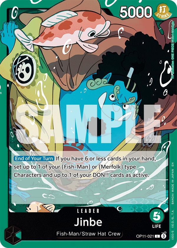Jinbe OP11-021 – A Fist of Divine Speed | One Piece TCG